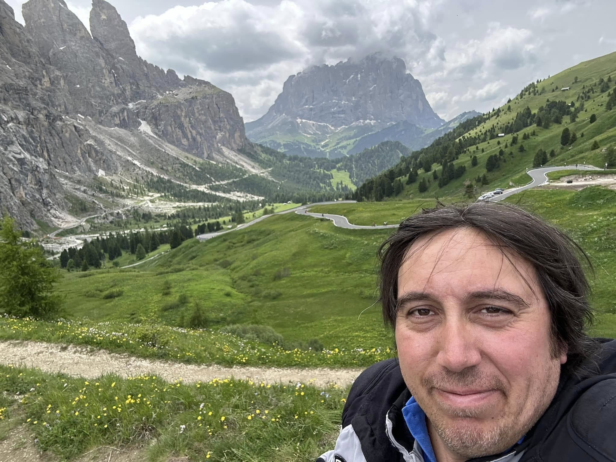 Mototurismo sulle Dolomiti